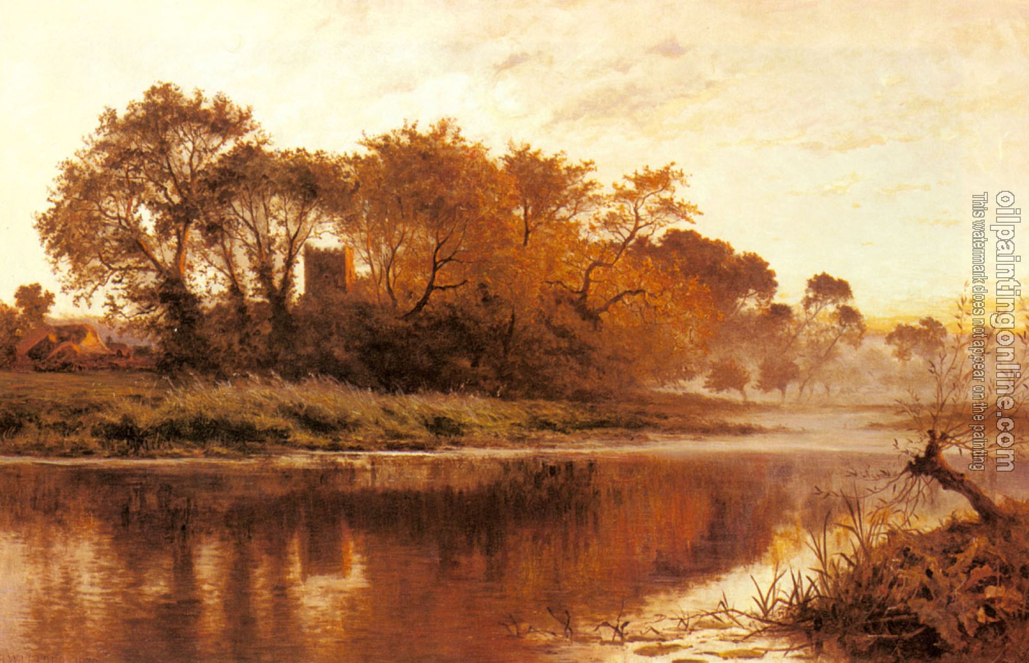 Leader, Benjamin Williams - The Last Gleam, Wargrave on Thames